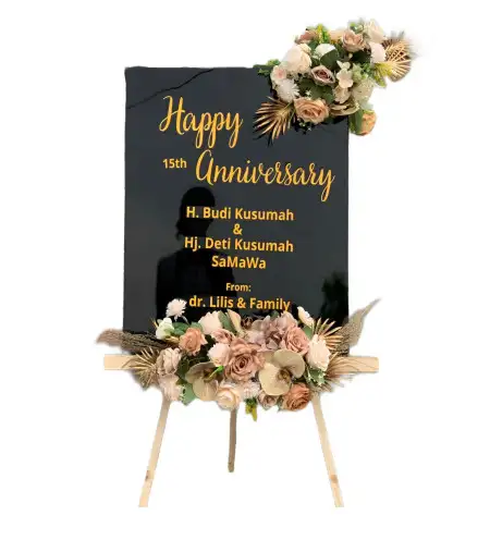 Papan Bunga Akrilik Mancar